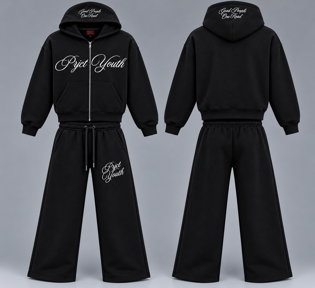 Prjct Youth Black & White Signature (SHORT) Set