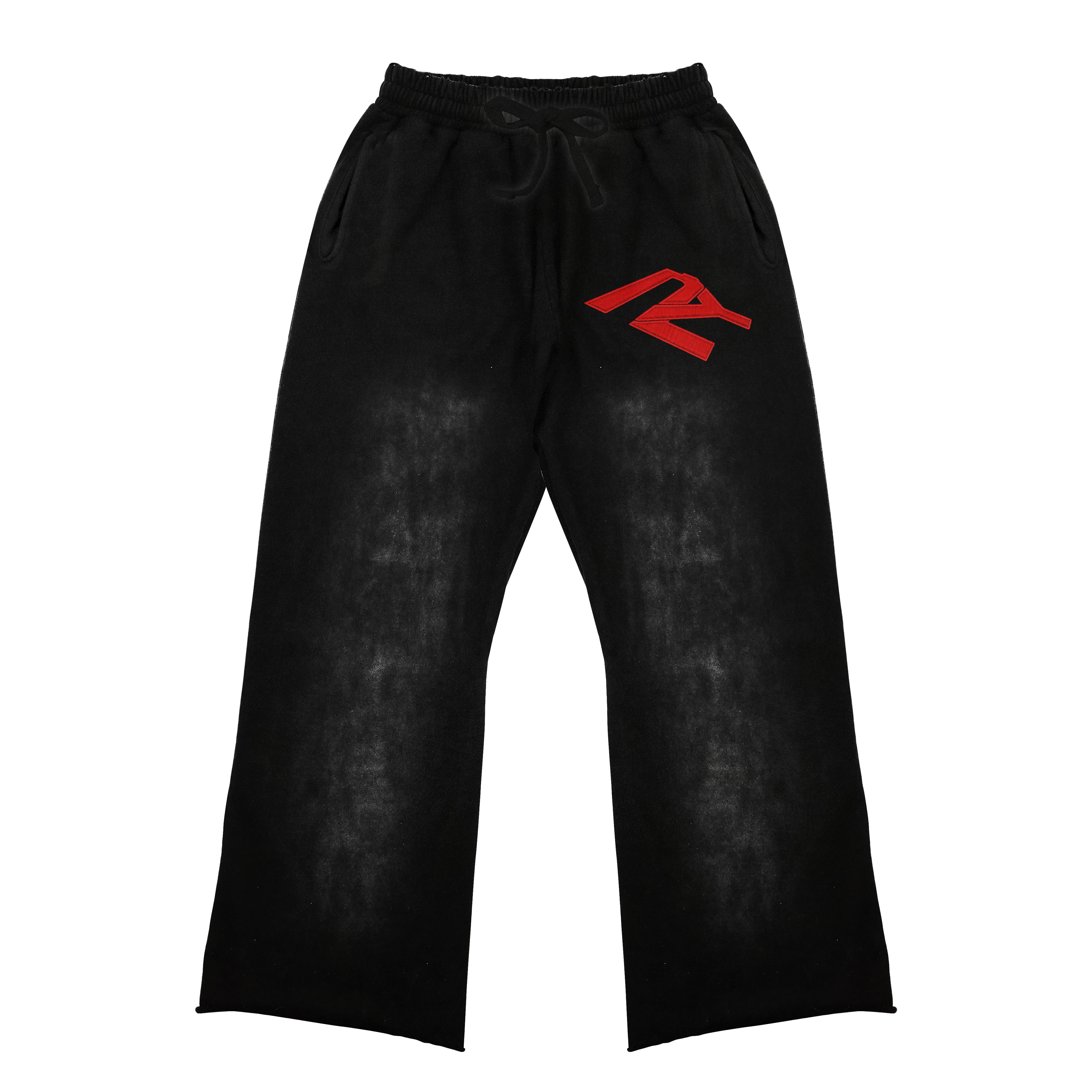 Prjct Youth Essentials Black & Red Sweatpants